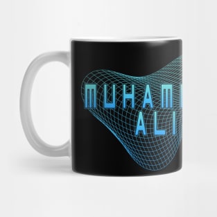 Geometric Line Muh Ali Mug